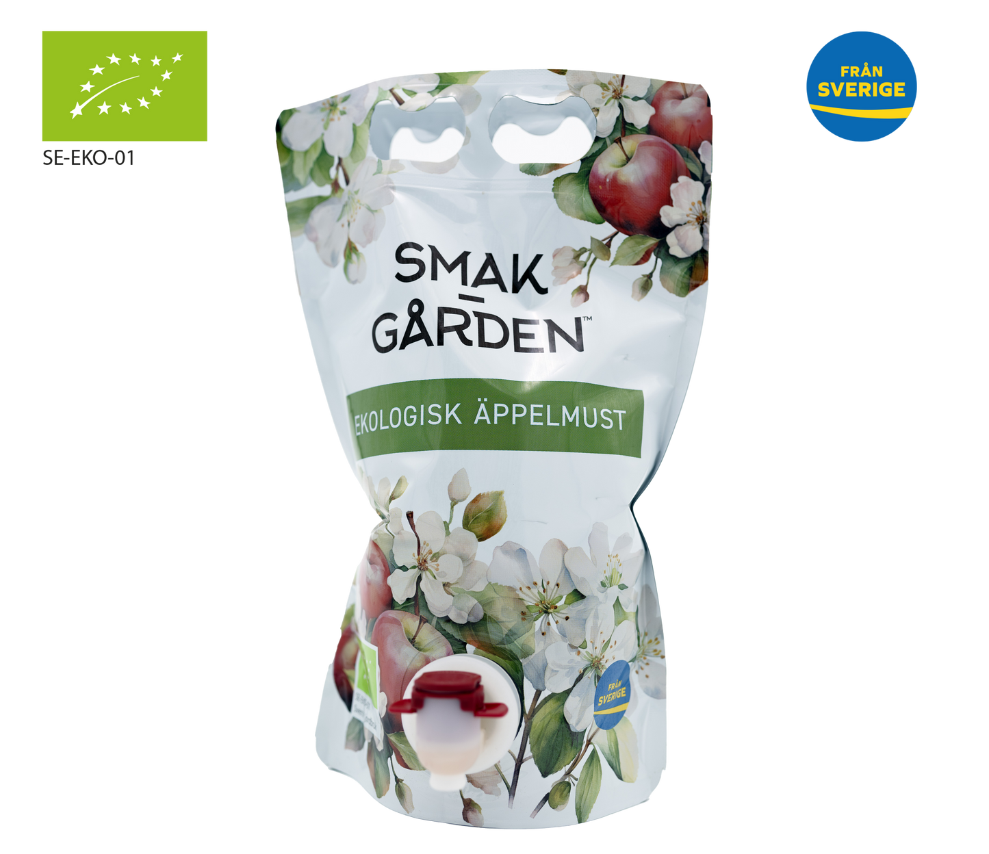 Äppelmust ekologisk 1,5 liter Pouch