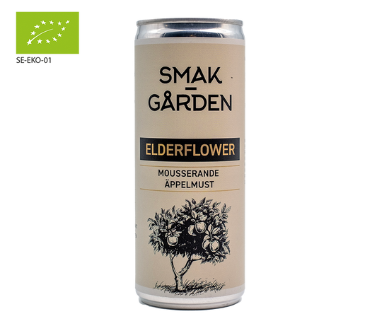 Tråg Elderflower mousserande eko burk 25 cl