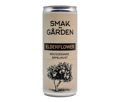 Smakgården Mousserande Äppelmust Fläder Eko 25cl