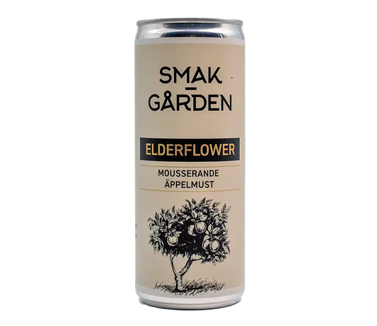 Smakgården Mousserande Äppelmust Fläder Eko 25cl