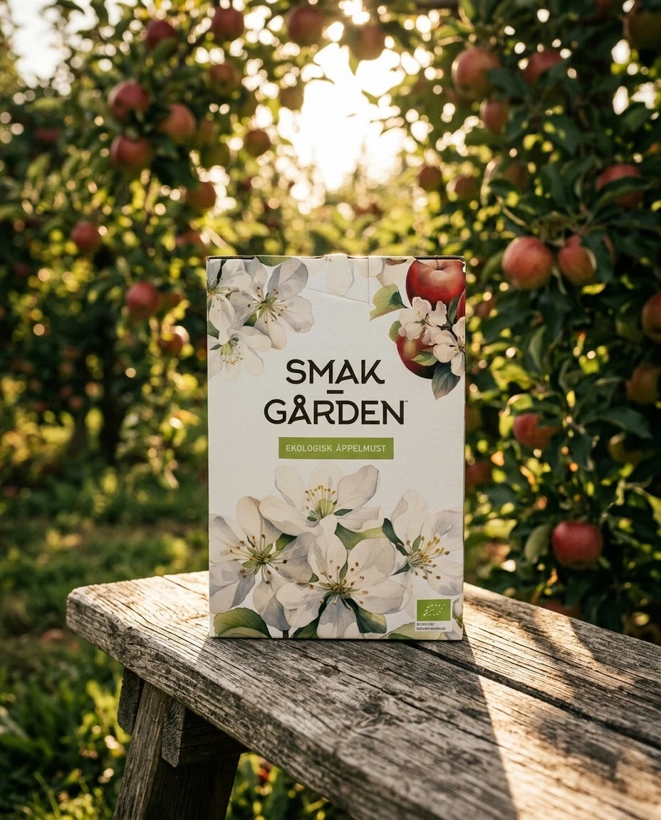Bag-in-box apple juice (3 liter) — Orchard Lifestyle | Generated by Modelize